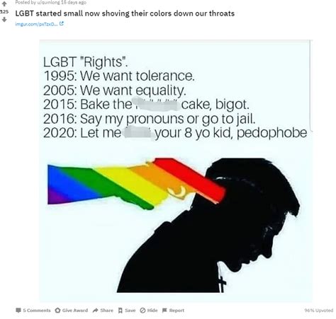 A Pro Trump Subreddit Went Full Blown Anti Lgbtq During Pride Month