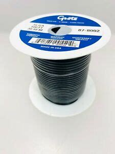 grote   primary wire  gauge black  ft spool  ebay