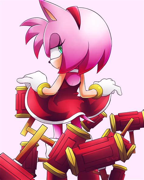 Amy S Hammer Space Sonic The Hedgehog Know Your Meme