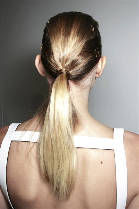 easy ponytail hairstyles   wear   occasion stylecaster