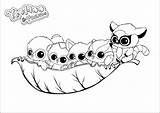 Yoohoo Friends Coloring Pages Beanie Print Party Baby Cartoon Boo sketch template