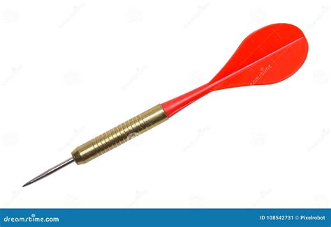 red dart stock image image  winning copy throwing