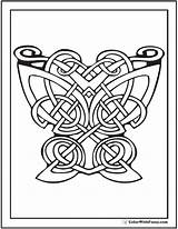Coloring Celtic Pages Large Adults Printable Print Irish Kids Scottish Butterfly Gaelic Designs Knot Drawing Mandala Getdrawings Intestine Patterns Colorwithfuzzy sketch template