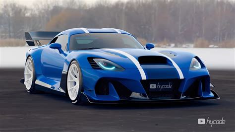 dodge viper srt custom wide body kit  hycade buy  delivery installation affordable price