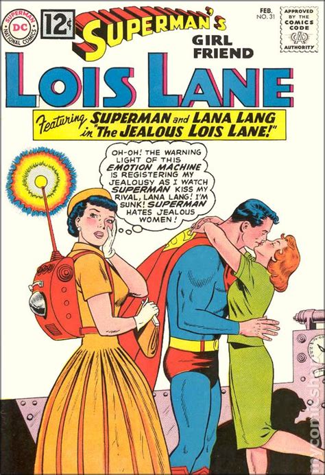 Superman S Girlfriend Lois Lane 1958 Comic Books