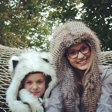 lennon and maisy stella with new spirit hoods someone
