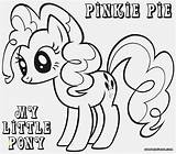 Coloring Pages Pinky Pie Pony Little Mlp Rarity Printable Divyajanani sketch template