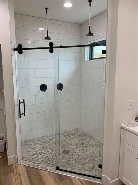 galileo barn style slider bathroom remodel shower bathroom vanity