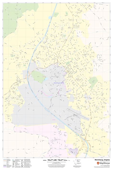 blacksburg va map