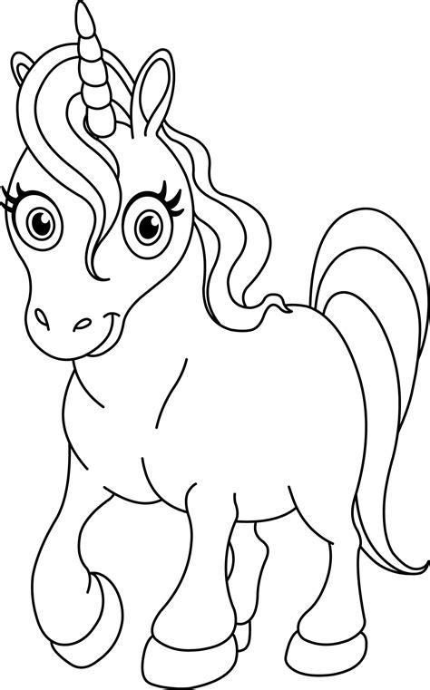 coloring pages printable unicorn