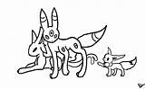Umbreon Coloring Pages Pokemon Espeon Drawing Color Getcolorings Print Printable Getdrawings Library Clipart Popular sketch template