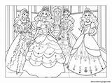 Barbie Coloring Adult Pages Printable Print Adults Book Color sketch template