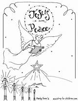Coloring Advent Pages Bethlehem Printable Kids Angels Over Star Children Journey Drawing Christmas Ministry Jesus Template Color Getcolorings Coloringhome Getdrawings sketch template