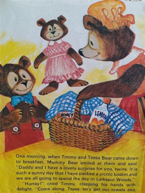 teddy bearspicnic teddy bear picnic vintage books teddy bear