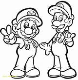 Luigi Coloring Pages Getcolorings sketch template