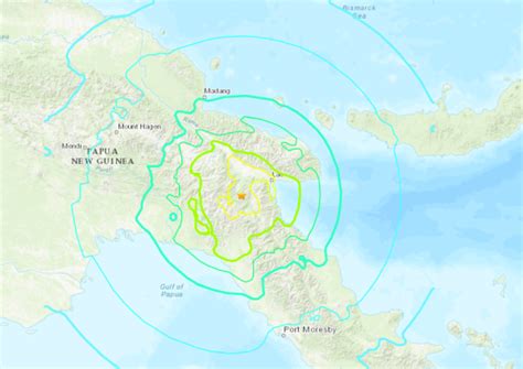 Strong 7 2 Quake Rocks Papua New Guinea World News Asiaone