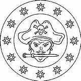 Mandala Piraten Pirat Ausmalbilder Schiff sketch template