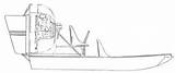 Plans Boat Airboat Swamp Pdf Air Woodworking Flat sketch template