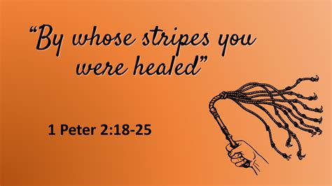 sermon   stripes   healed sound teaching
