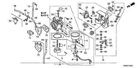 honda engines gxk vxg engine jpn vin gcaa   gcaa  parts diagram