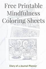 Mindfulness Colouring Sheets Printable Coloring Pages Pdf Printables Kids Easy Books Adult Book Choose Board sketch template
