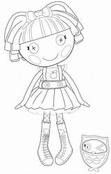 Coloring Pages Lalaloopsy Colouring Boy sketch template
