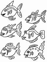 Fish Coloring Kids Pages Print Natchitoches sketch template
