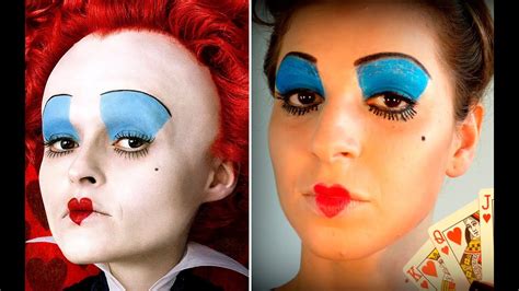 maquiagem de carnaval inspirada na rainha de copas