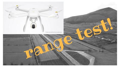 mi drone  range test flight performance  video quality showcase youtube