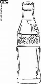 Coke Bottle sketch template