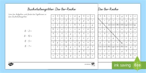 buchstabengitter die er reihe arbeitsblatt teacher