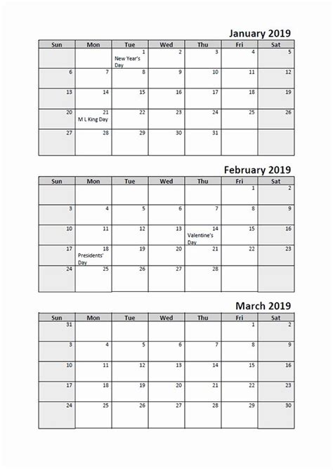 printable calendars  months  page printable templates