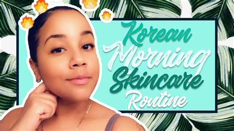 My Morning Korean Skincare Routine Oily Dehydrated