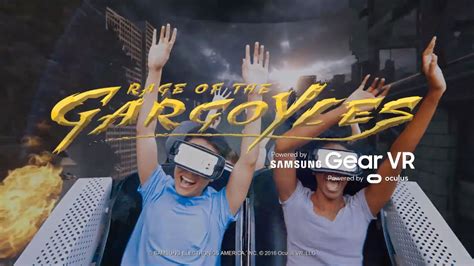 Six Flags Vr Coaster Rage Of The Gargoyles Coming Soon Samsung