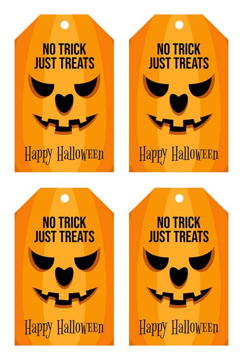 printable halloween gift tag template