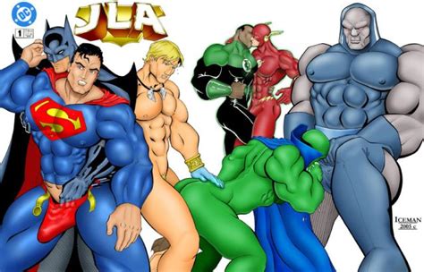 Justice League Gay Porn Comic 1 Every Sperm Is Sacred