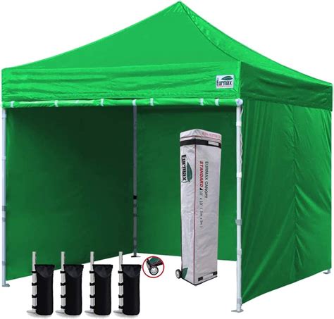 amazoncom eurmax  ez pop  canopy tent   removable side walls  roller bag