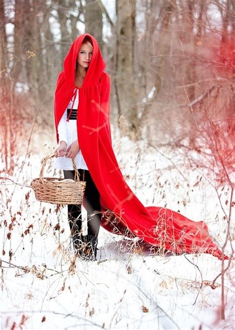 to be an elegant lady in red wool cashmere hooded coat women magic wardrobes