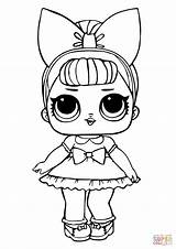 Lol Coloring Pages Printable Doll Glitter Fancy Unicorn Surprise Cute Princess Supercoloring Kids Sheets sketch template