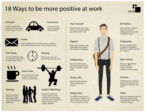 ways    positive  work infographic bit rebels