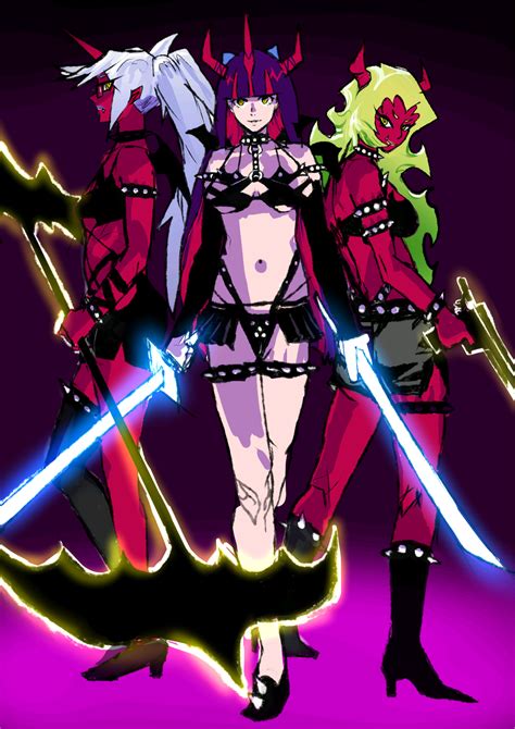 stocking kneesocks and scanty panty and stocking with garterbelt