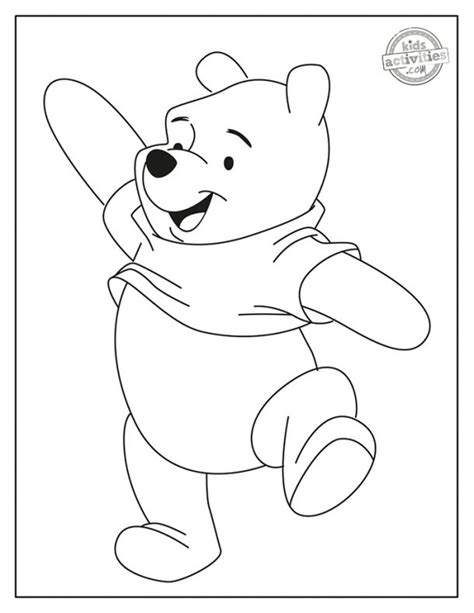 printable winnie  pooh coloring pages kids activities blog