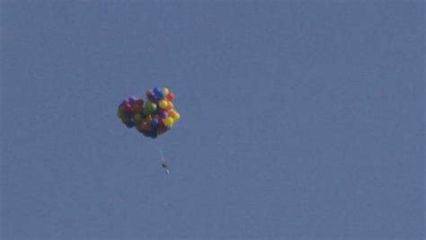 Man Faces Charges After Flying Lawn Chair With 100 Balloons Over Canada