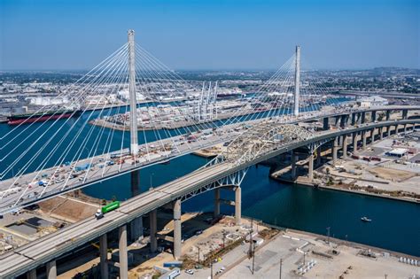 port  long beach bridge  generate jobs boost economy