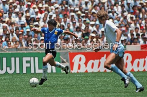 Diego Maradona Argentina V England World Cup Quarter Fianl 1986 Images