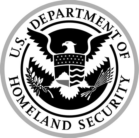 department  homeland security logo black  white brands logos
