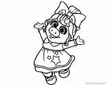 Muppet Babies Coloring Piggy Pages Baby Miss Printable Drawing Color Disney Kids Adults Getdrawings Getcolorings Results sketch template