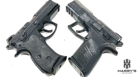 hunting cz  ppp compact size handguns pistol plastic case lockable blackgreen gun