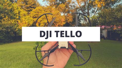 dji tello review  drone   youtube