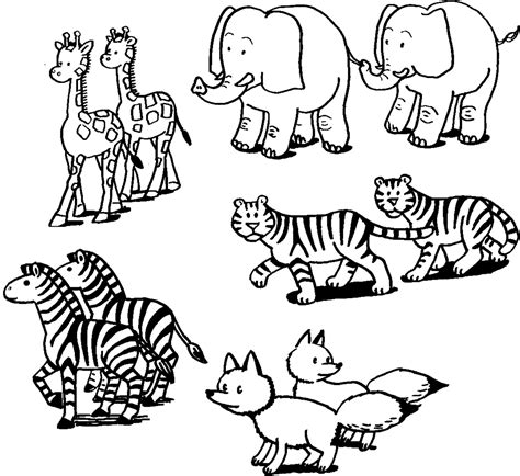animals coloring pages coloringkidsorg